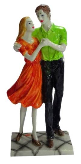 1070DD "Cheerful Dance Duo Showpiece"