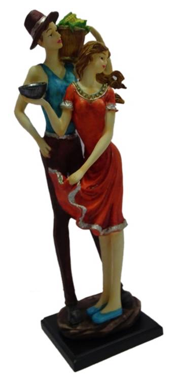 1280A "Harvest Couple" Decorative Statue
