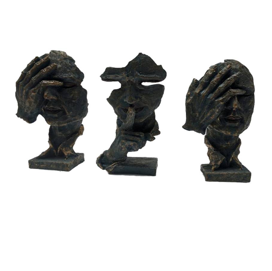 1549B Abstract Expression Busts