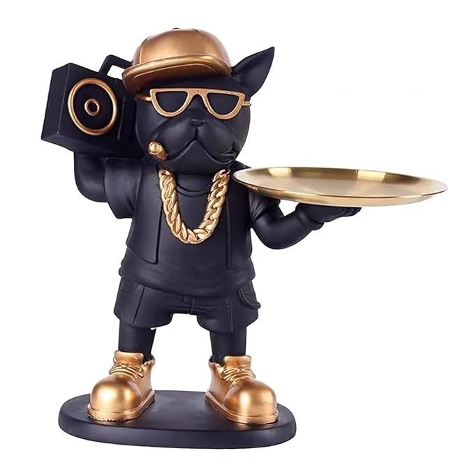 French Bulldog Statue Metal | 1705F