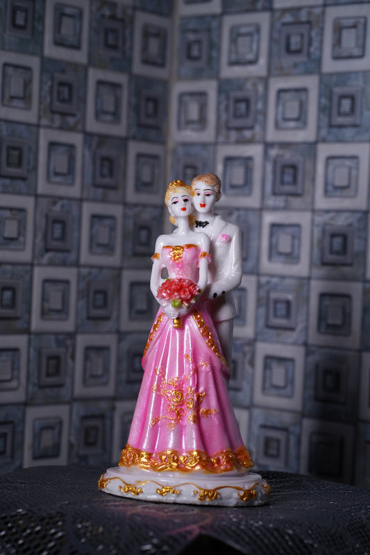 Standing Couple Sculpture 10.5" P1236