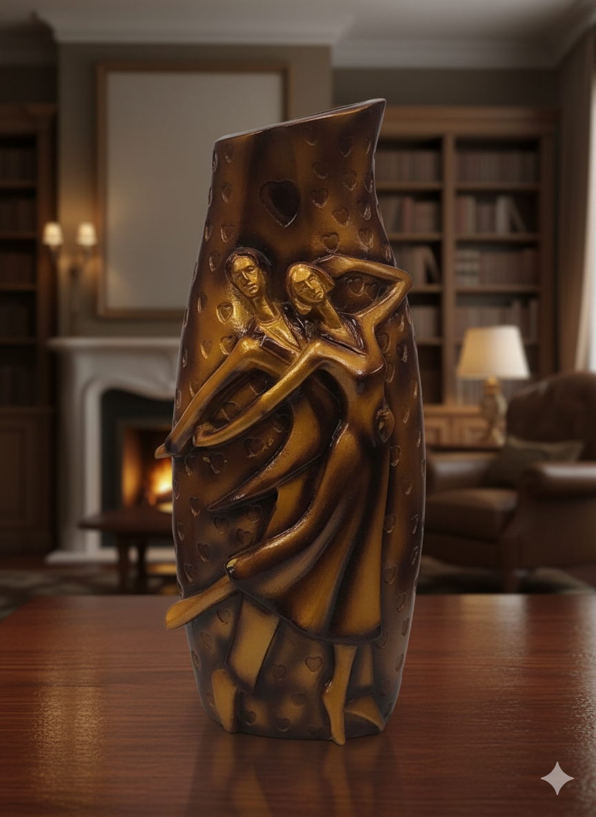 1181 COUPLE FLOWER POT