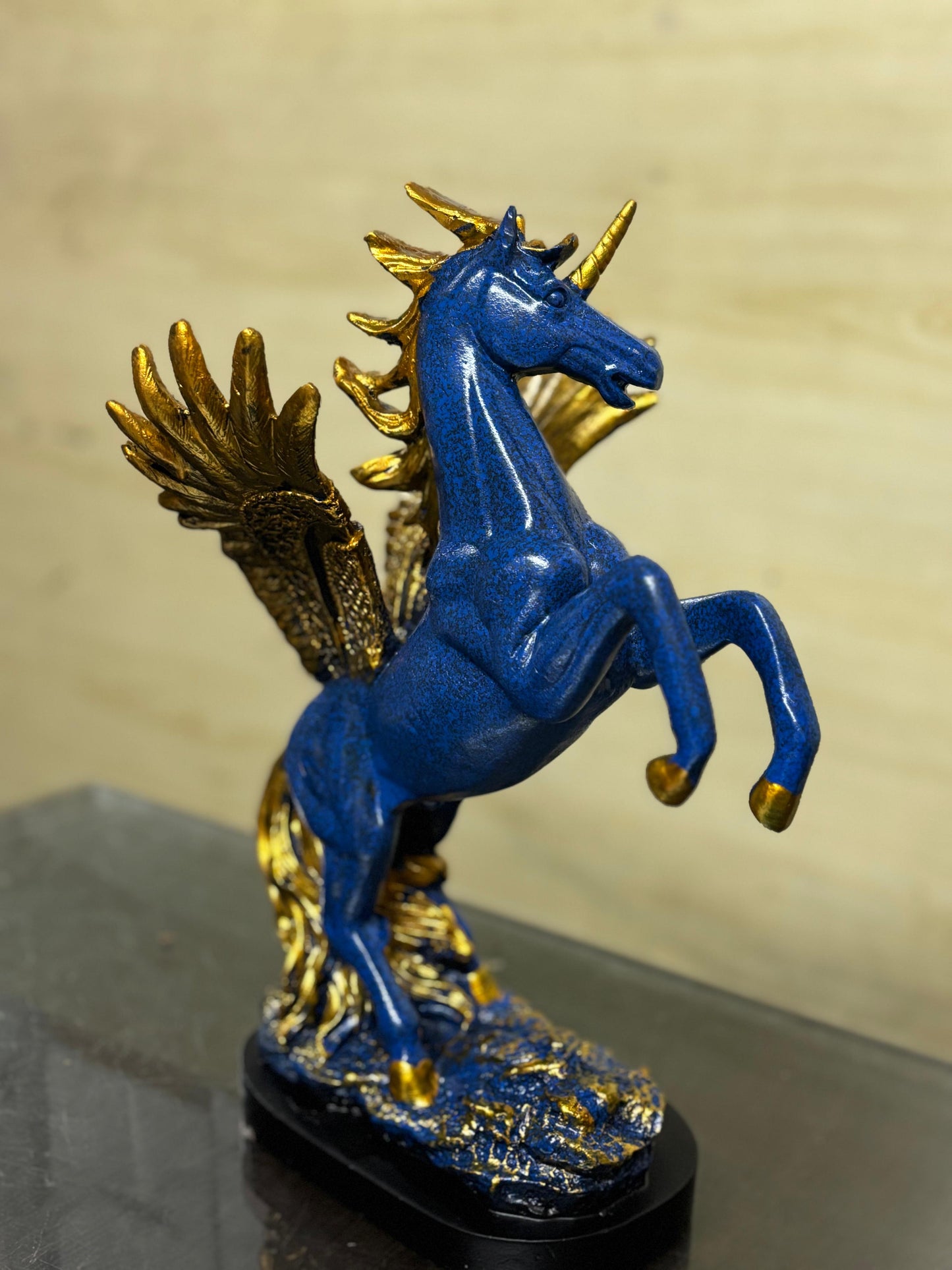 1967 Blue Wing Horse