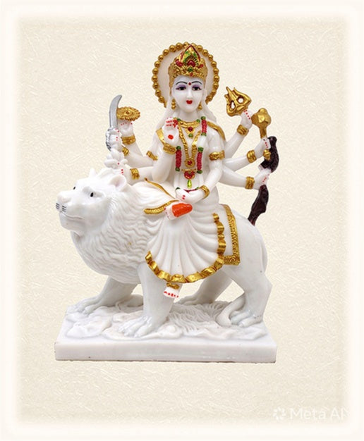 PP1561A Sherawali Mata Statue