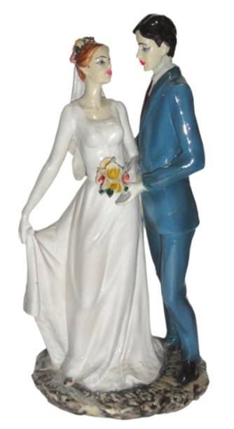 1144  Elegant Wedding Couple Figurine
