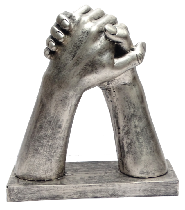 1362  Unity Hands Sculpture
