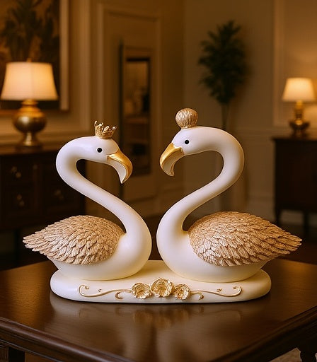 1697B   Golden Flamingo Couple