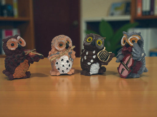1883......4Pcs Owl Set Nt