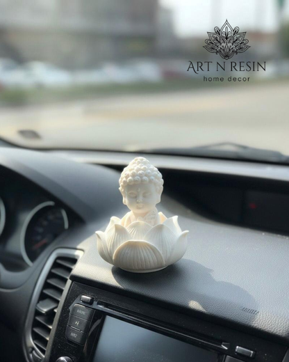 2026........Lotus Baby Buddha Statue for Home, Office Desk & Car Dashboard Decoration