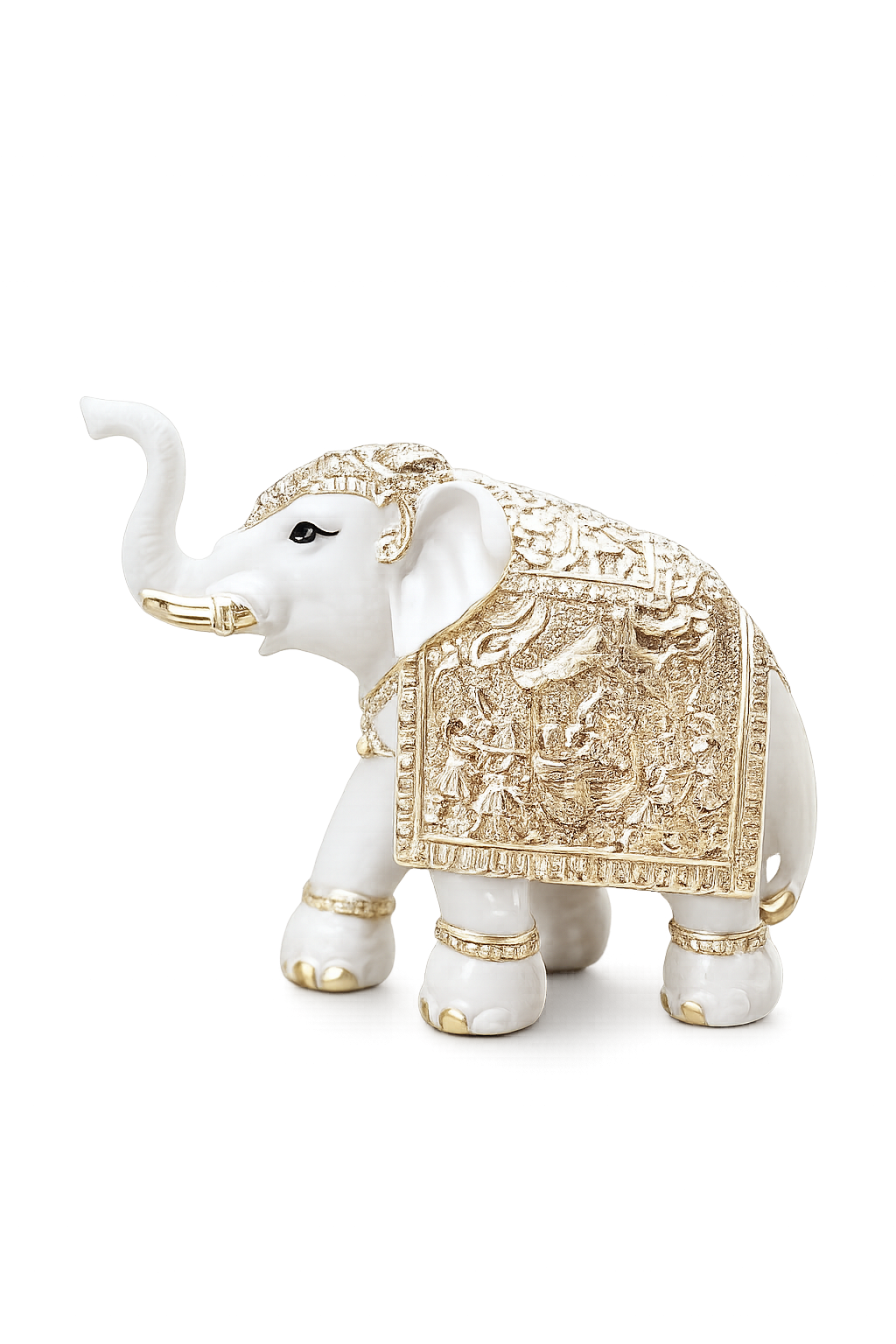 SL813N      Silver Decorative Elephant Showpiece