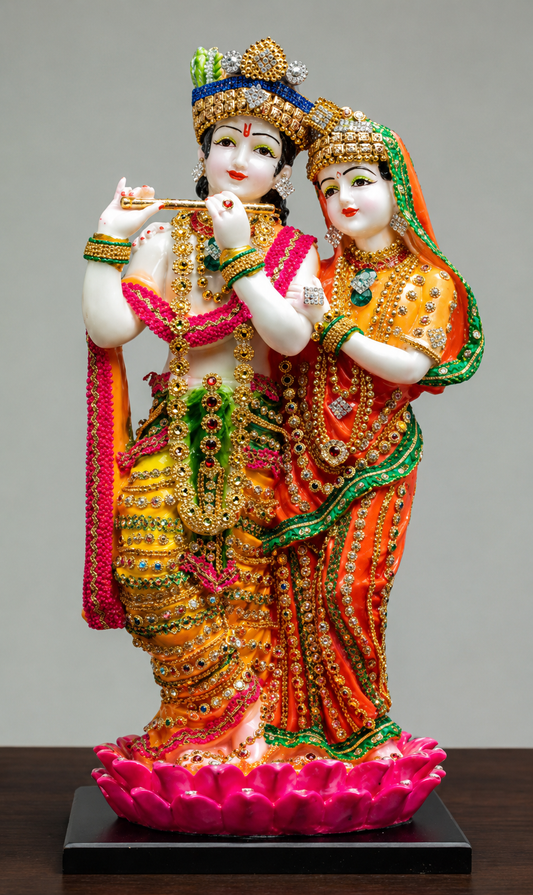 10J Radha Krishna Idol