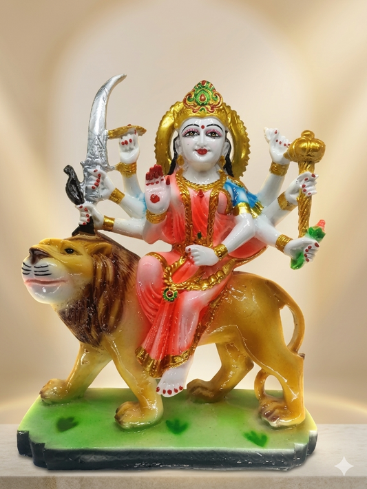 P1825A   Divine Maa Durga Idol on Lion