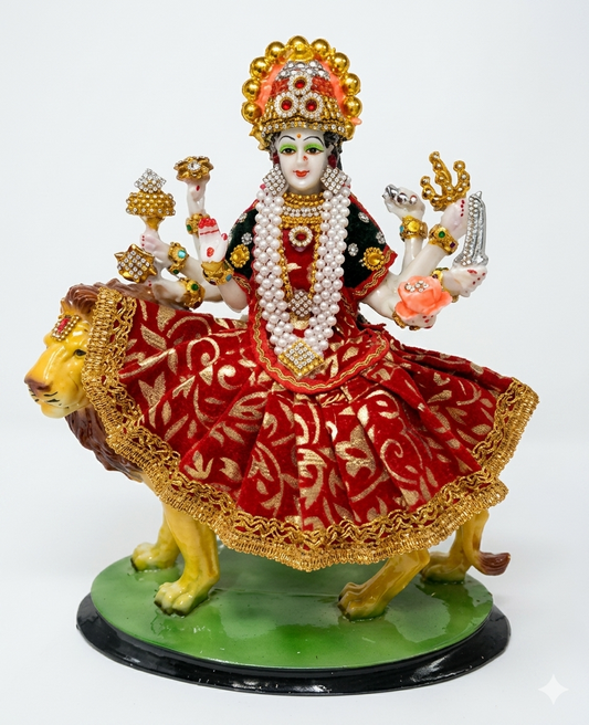 1825CPC  Divine Maa Durga Idol on Lion