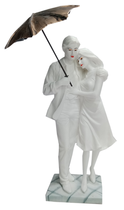 PP1070AA "Serene White Lovers Figurine"