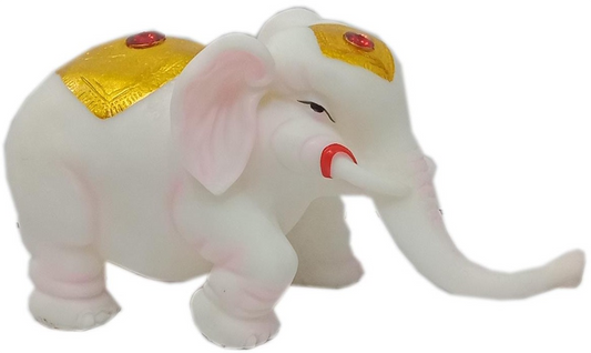 PP1508     Lucky White Elephant Figurine