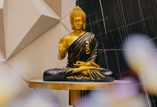 1449GB      The Blessing Buddha Figurine