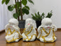 1917C Monk Figurines, Set of 3