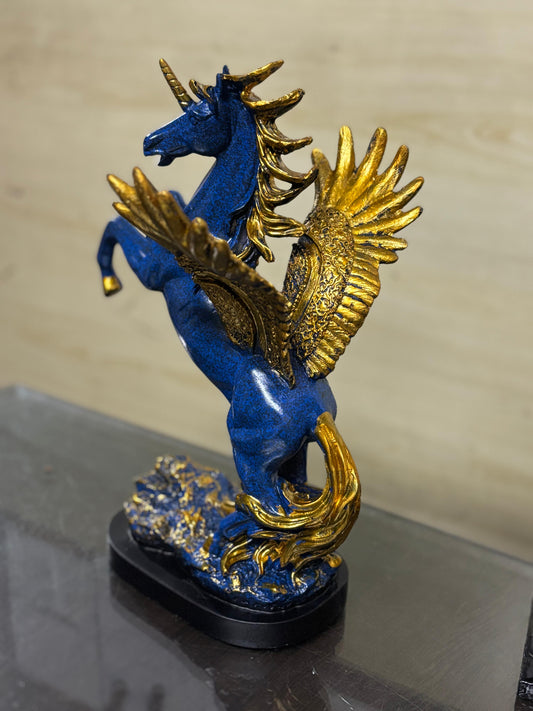 1967 Blue Wing Horse