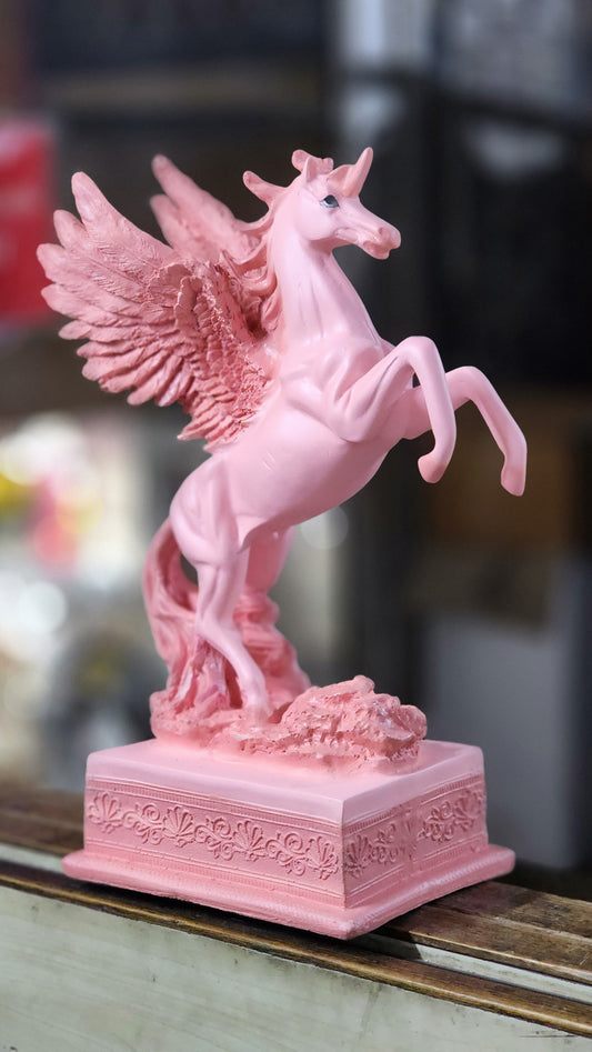 1967W  WING HORSE PINK