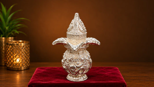 SL2129,  SILVER PLATED KALESH