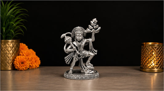 SL2135, Hanuman Ji with Mountain