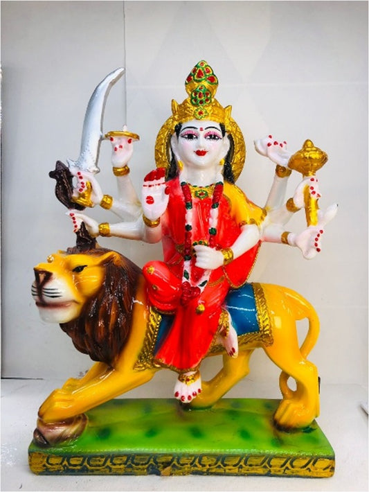 P1825 Maa Durga Idol on Lion