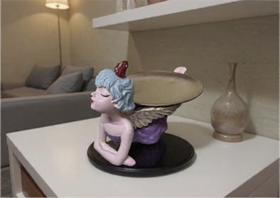 1827   GIRL TRAY
